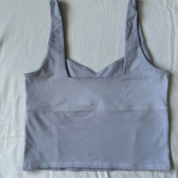 Abercrombie & Fitch Soft A&F Collection White cropped corset like top. Size M - Picture 2 of 5